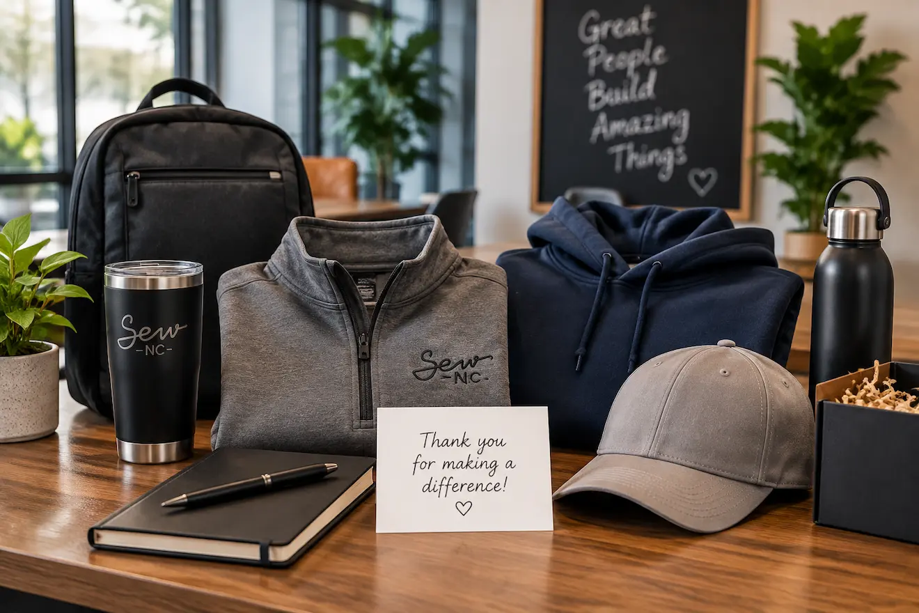 Employee Appreciation Gifts Smart Strategies for Business Branding-By-Sew NC